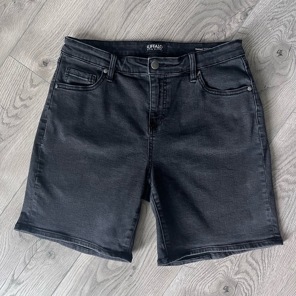 Buffalo David Bitton Pants - Buffalo Women's Black Teagan Denim Shorts